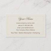 Chinese-Entwurfs-Visitenkarte Visitenkarte (Rückseite)