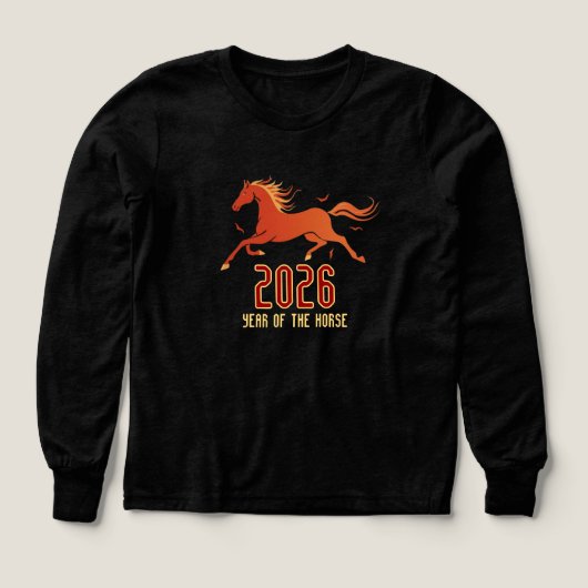 Chinese Fire Horse New Year 2026 Kid's (Design Vorderseite)