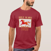 Chinese Fire Horse New Year 2026  T-Shirt (Vorderseite)