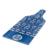 Chinese floral -double happiness schneidebrett (Ecke)