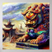 Chinese Foo Lion (11) Poster (Vorne)