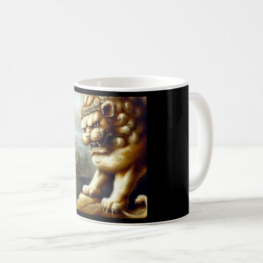 Chinese Foo Lion (19) Kaffeetasse (VorderseiteRechts)