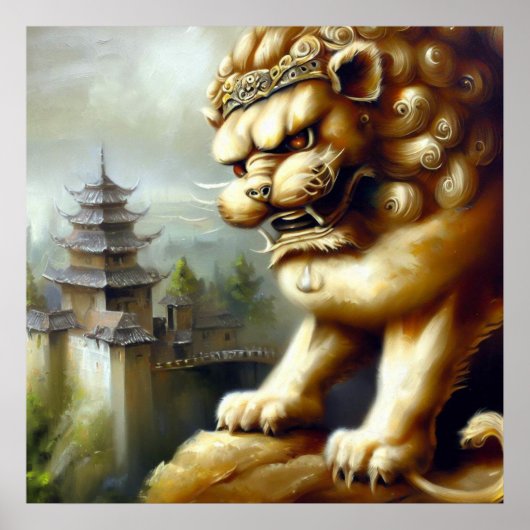 Chinese Foo Lion (19) Poster (Vorne)
