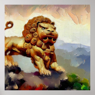 Chinese Foo Lion (20) Poster