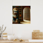 Chinese Foo Lion (21) Poster (Küche)