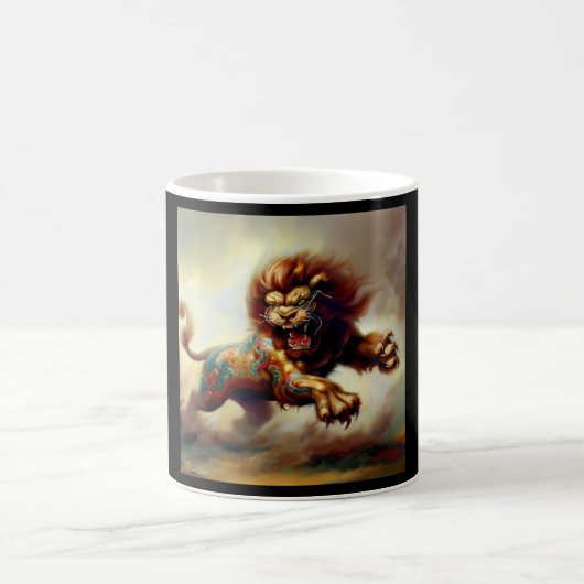 Chinese Foo Lion (26) Kaffeetasse (Mittel)