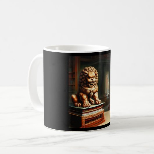 Chinese Foo Lion (30) Kaffeetasse (Vorderseite Links)