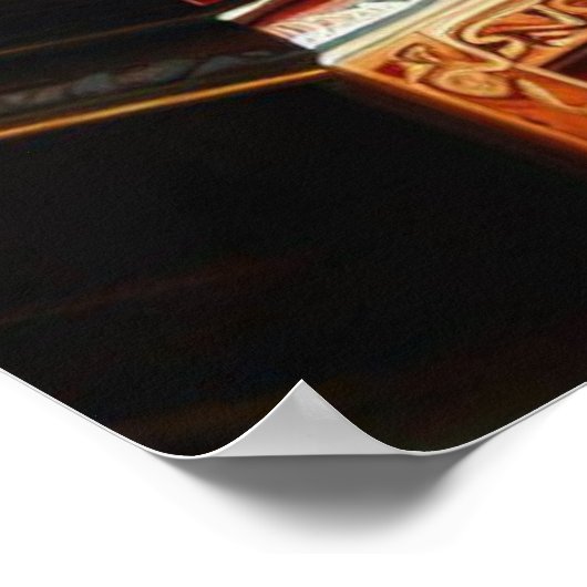 Chinese Foo Lion (30) Poster (Ecke)