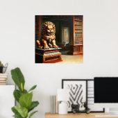 Chinese Foo Lion (30) Poster (Heimbüro)