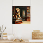 Chinese Foo Lion (30) Poster (Küche)