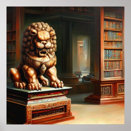 Chinese Foo Lion (30) Poster (Vorne)