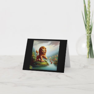 Chinese Foo Lion (35) Karte