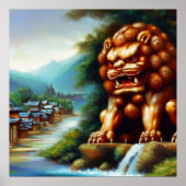 Chinese Foo Lion (36) Poster (Vorne)
