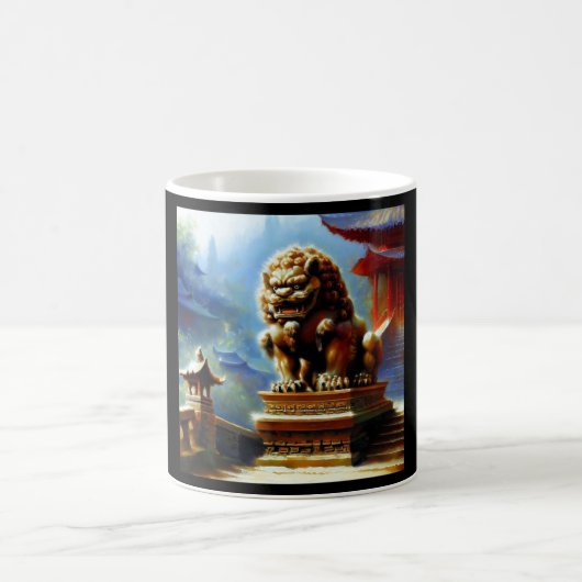 Chinese Foo Lion (7) Kaffeetasse (Mittel)