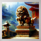Chinese Foo Lion (7) Poster (Vorne)