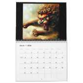 Chinese Foo Lions #1 Kalender (Mär 2026)