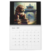 Chinese Foo Lions #2 Kalender (Mär 2027)