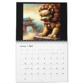 Chinese Foo Lions #2 Kalender (Jan 2027)