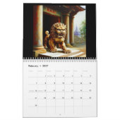 Chinese Foo Lions #2 Kalender (Feb 2027)