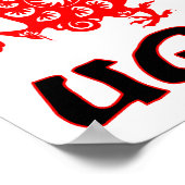 Chinese Friend Ug Lee Funny Poster (Ecke)