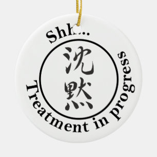 Chinese für "Ruhe-" Tür-Aufhänger Keramik Ornament