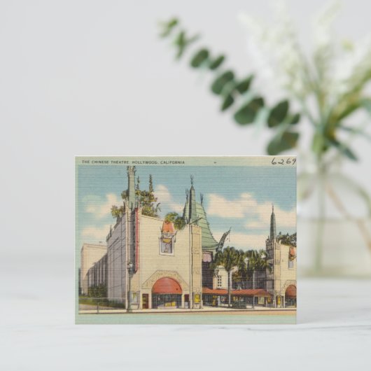 Chinese Gardens, Chinatown Los Angeles, Kalifornie Postkarte (Stehend Vorderseite)