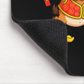 Chinese Horse Otter Funny Kids Mens Womens Happy N Mousepad (Ecke)