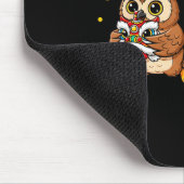 Chinese Horse Owl Funny Kids Mens Womens Happy New Mousepad (Ecke)