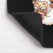 Chinese Horse Sheep Funny Kids Mens Womens Happy N Mousepad (Ecke)