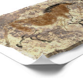 Chinese Horse stone poster (Ecke)