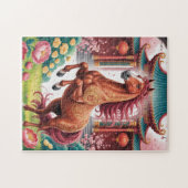 Chinese horse year  puzzle (Horizontal)