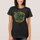 Chinese Japanese Culture Dragon Asian Mythology An T-Shirt (Vorderseite)
