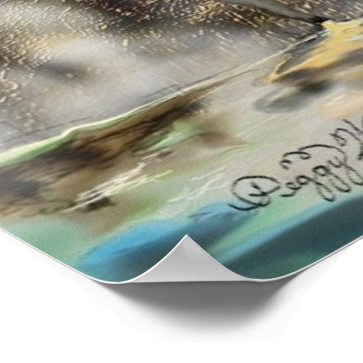 CHINESE JUNK POSTER (Ecke)