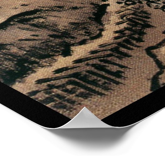 Chinese Landscape (II) Poster (Ecke)