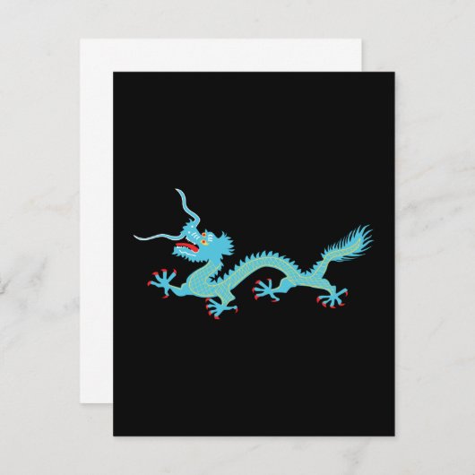 Chinese Light Blue Dragon (Vorne/Hinten)