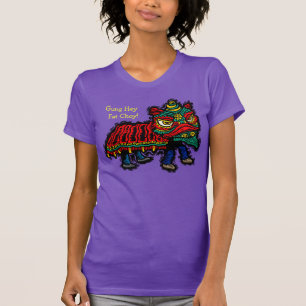 Chinese Lion Dancer T - Shirt