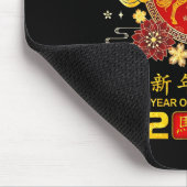 Chinese Lunar New Year Decorations 2026 Year Of Th Mousepad (Ecke)