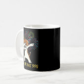 Chinese New Year 2018 Fireworks Chinese Zodiac Gif Kaffeetasse (Vorderseite Links)