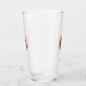 Chinese new year 2022 year of the tiger. glas (Rechts)