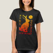 Chinese New Year 2023 Dragon Year Of The Rabbit Zo T-Shirt (Vorderseite)