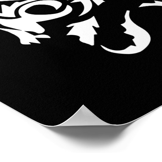 Chinese New Year 2024 Year Of The Dragon Happy New Poster (Ecke)