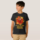 Chinese New Year 2026 Celebrate The Year Of The Ho T-Shirt (Vorne ganz)