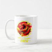 Chinese New Year 2026 Horse Happy Chinese New Year Kaffeetasse (Links)
