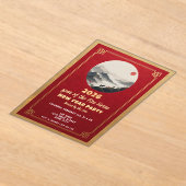 Chinese New Year 2026 Horse New Year Party Acryleinladungen (Ablage )