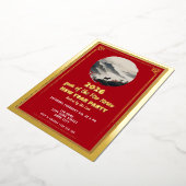 Chinese New Year 2026 Horse New Year Party Folieneinladung (Gedreht)