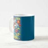 Chinese New Year 2026 Horse Year Lunar Zodiac Kaffeetasse (Vorderseite Links)