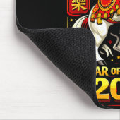 Chinese New Year 2026 Horse Year Lunar Zodiac Mousepad (Ecke)