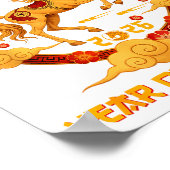 Chinese New Year 2026 Year Of The Horse 2026 Poster (Ecke)