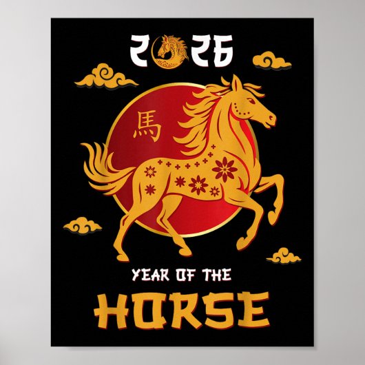 Chinese New Year 2026 Year Of The Horse _2 Poster (Vorne)