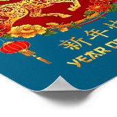 Chinese New Year 2026 Year Of The Horse 3  Poster (Ecke)